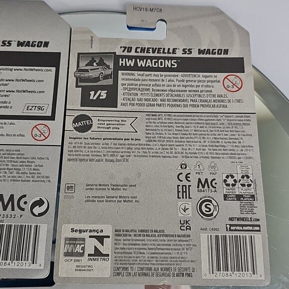 1970 Chevrolet Chevelle Wagon Hot Wheels Diecast Cars HW Set Of 3 - Picture 6 of 7